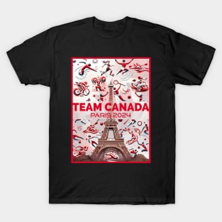 Team Canada - Paris 2024 T-Shirt